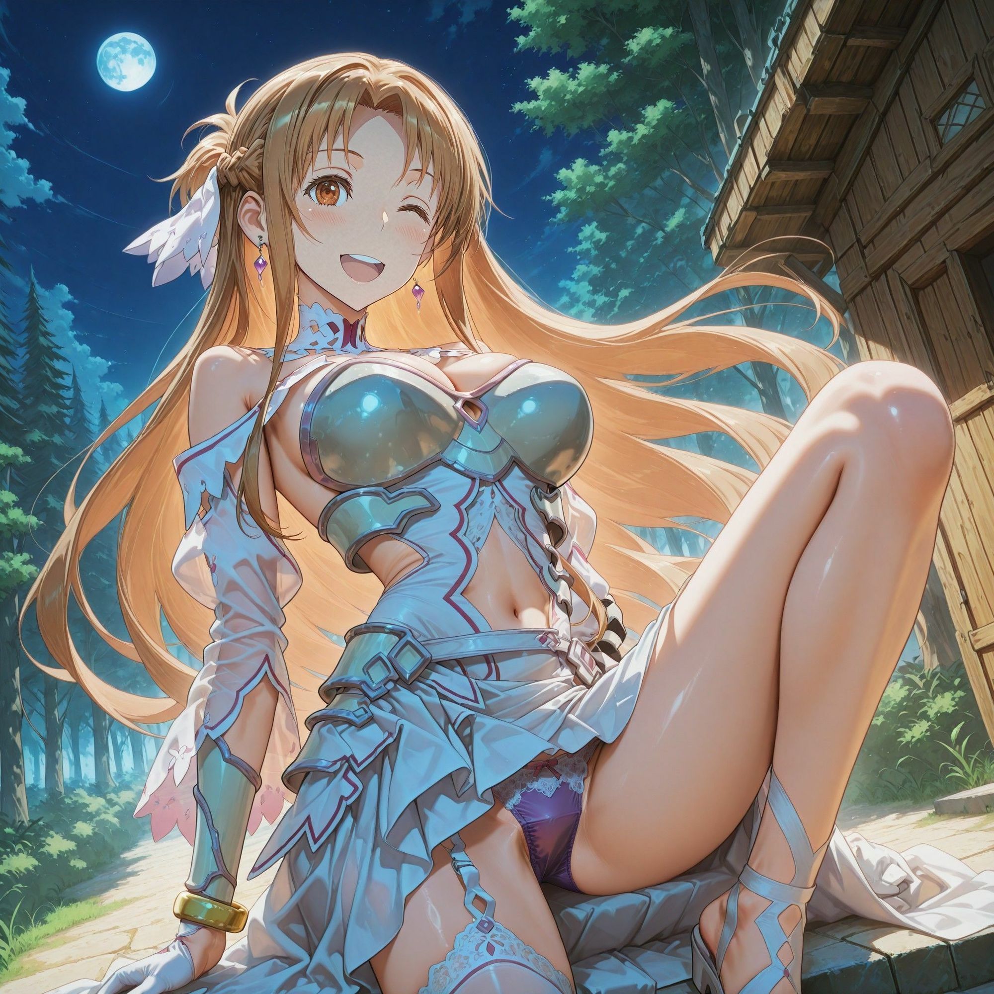 サンプル画像1:ヒロインの王道ア〇ナの綺麗なお顔からは想像できないだらしないアヘ顔がエロいですね_SEXその他編(dempa-ero) [d_708010]