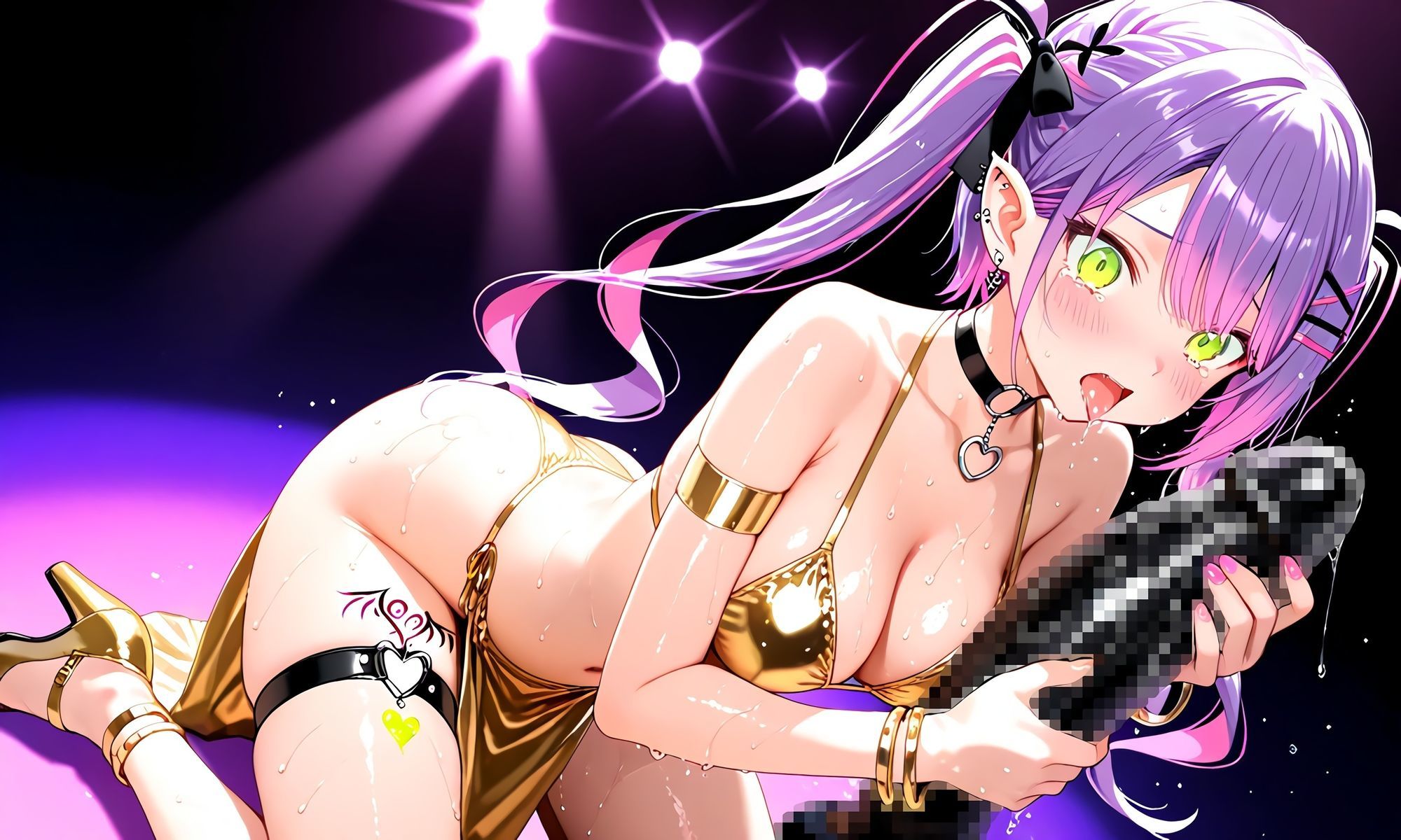 サンプル画像2:常●トワ スポットライトで乱れる小悪魔ダンサー(ほろほろやか) [d_708064]