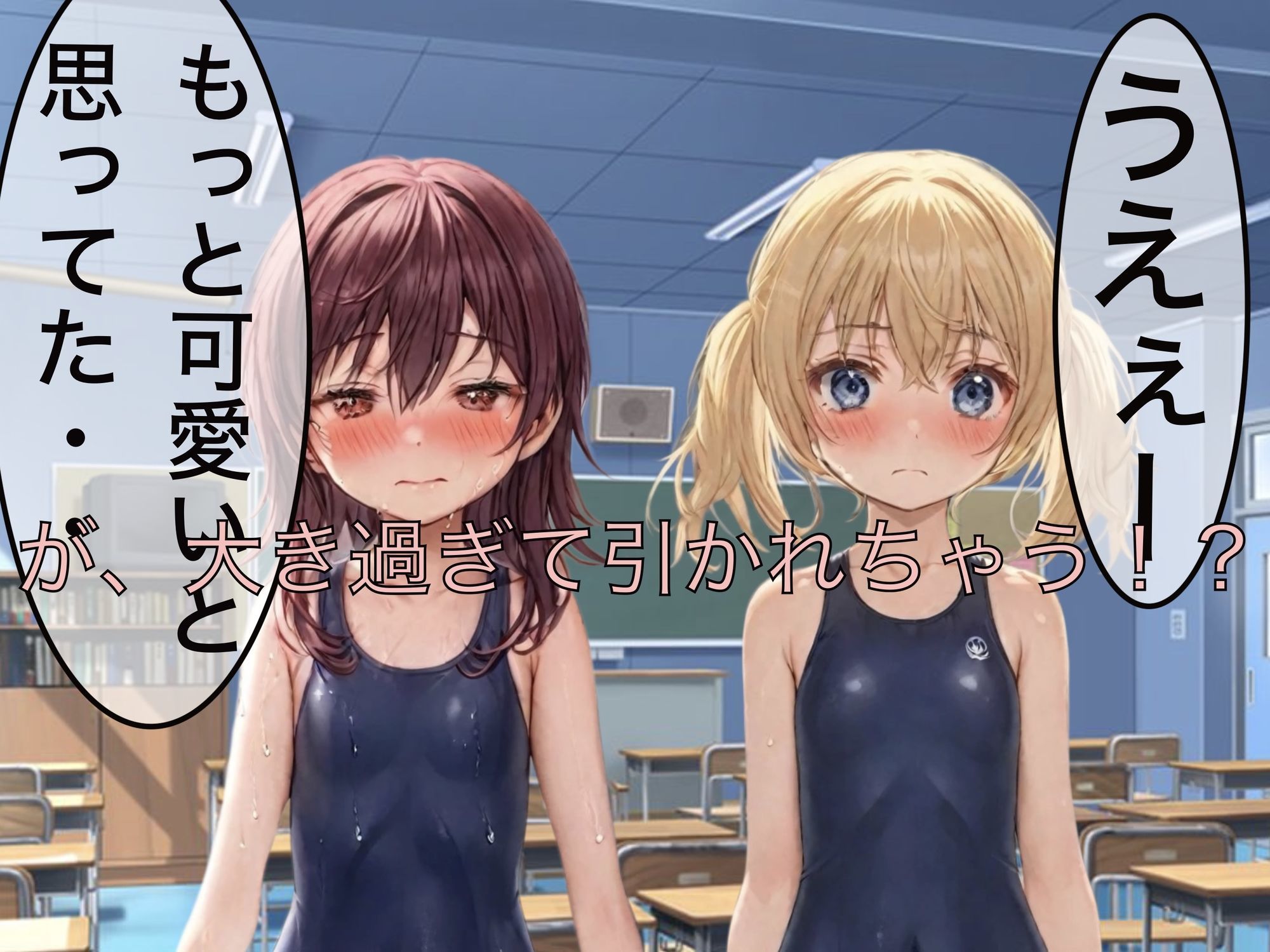 【エロ漫画】デカいアソコは見せないと損！？3