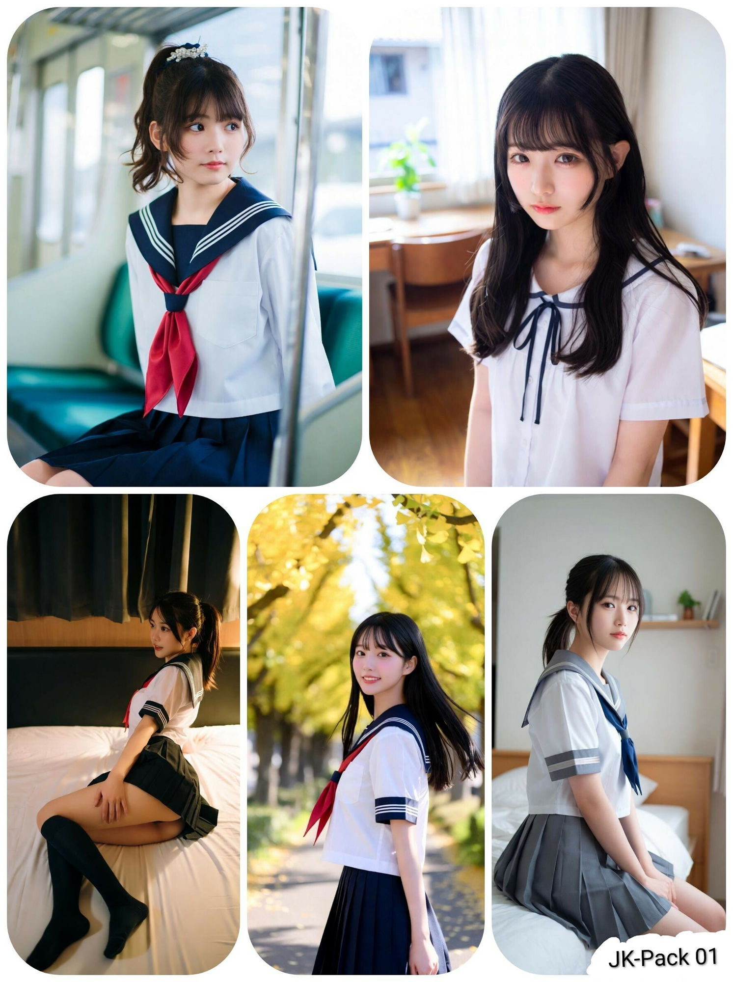 こんな美女が脱いでくれるの！？ JK-Pack01 画像5