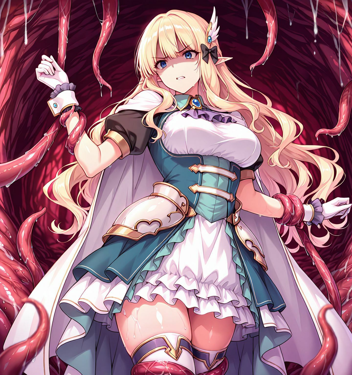 サンプル画像3:サレン洗脳丸呑み悪堕ち〜淫魔化ドスケベ交尾〜(ochiruevil) [d_708149]