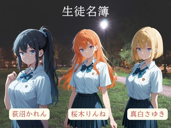 帰り道の公園で起きた女子校生たちの悲劇1