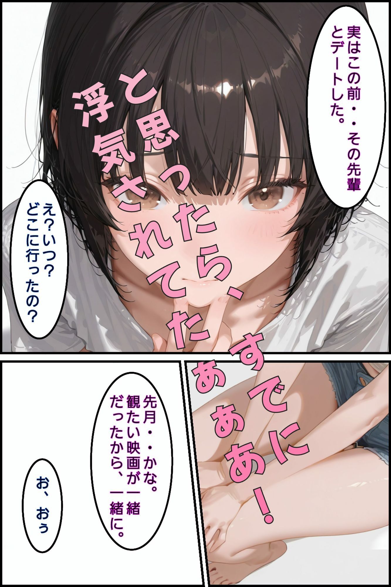 寝取られ願望を伝えたらすでに浮気されていた話4