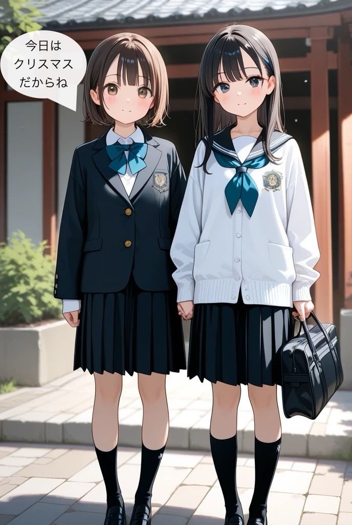 【エロ漫画】娘がサンタさん1