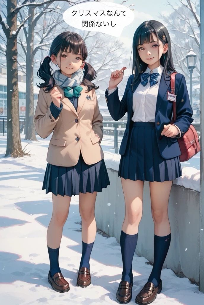 【エロ漫画】クリスマスなんて関係ないし1