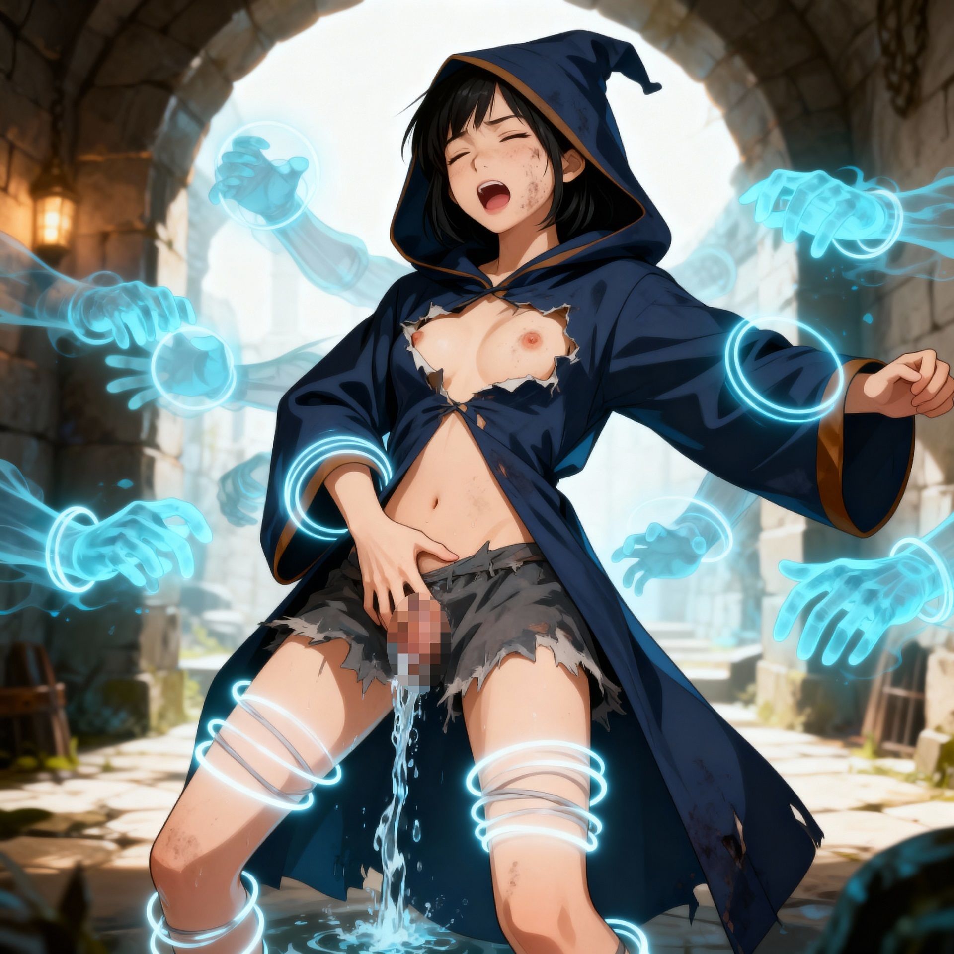 勇者一行全滅…魔物に凌●される女勇者・戦士・魔法使い・賢者 画像7