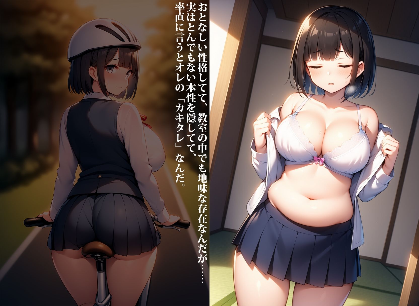 自転車通学少女、人生終了するまでスカトロプレイさせた件 画像1