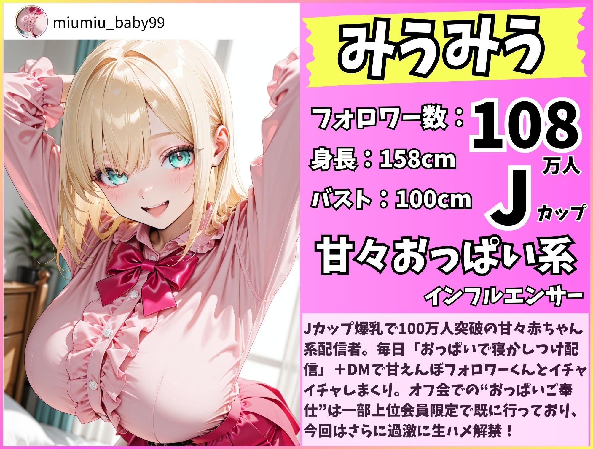 エロ系インフルエンサー特別合同企画 フォロワー限定生ハメ感謝祭 画像3