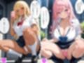 【410枚】野外露出ギャル10人斬りラブデート！ 公衆の面前で全員中出しSEX！【一部セリフ付き】