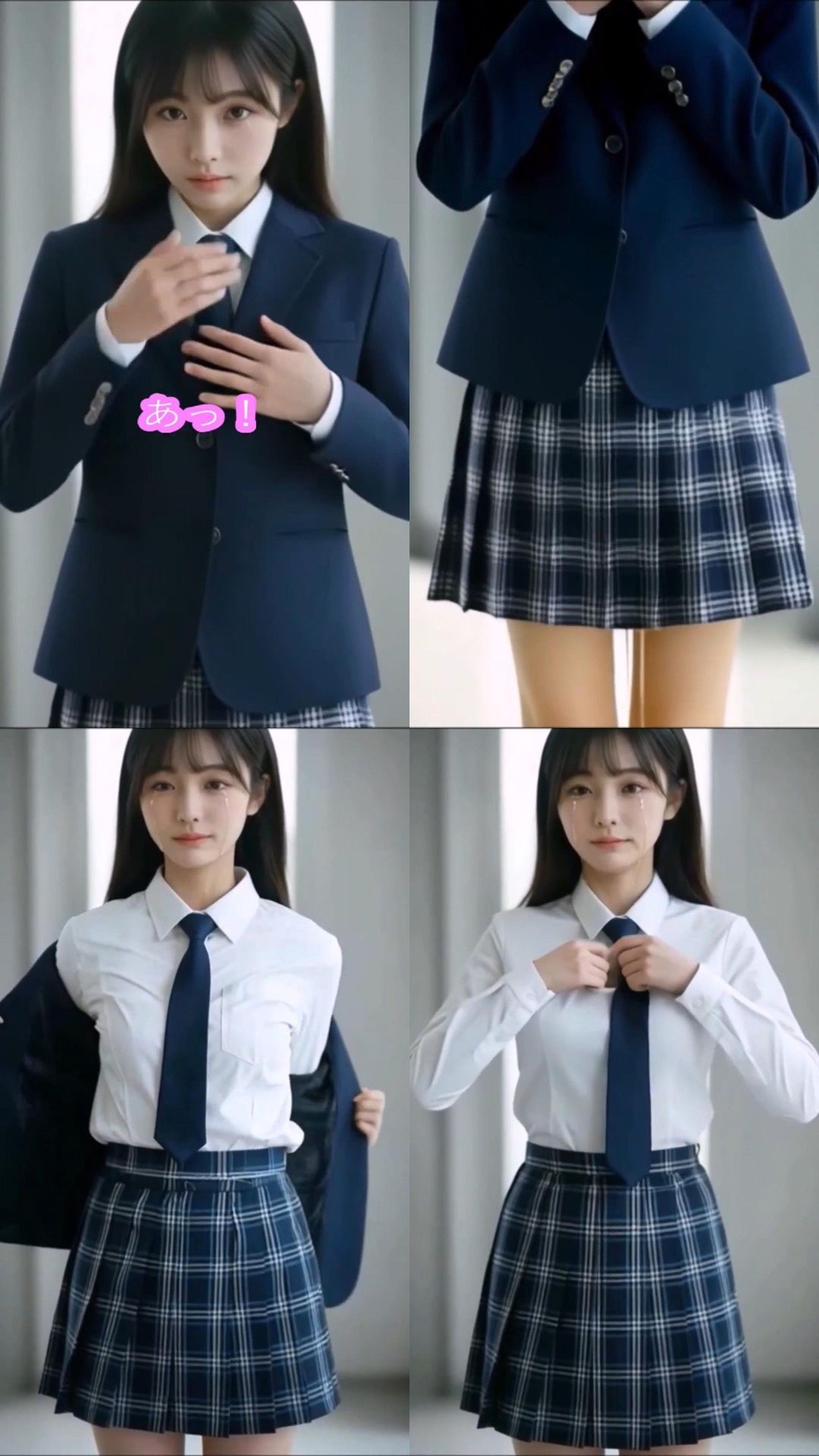 実写系！何でも言う事ききます誓わされた女子校生のお仕置き体罰調教SEX動画 画像3