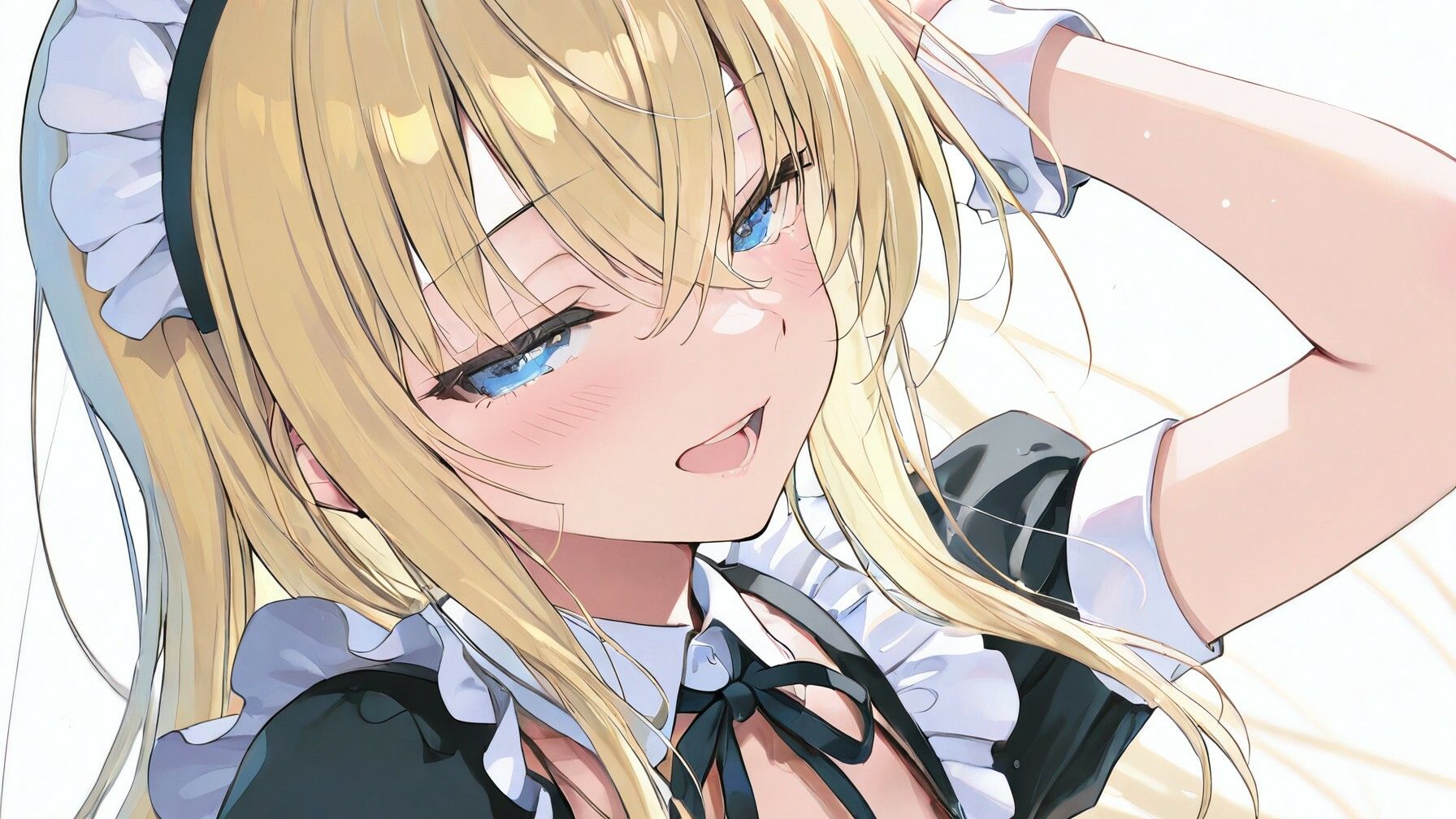 サンプル画像3:【4Kアニメ】爆乳メイドとイチャらぶセックス(萌え萌えAIストア) [d_708760]