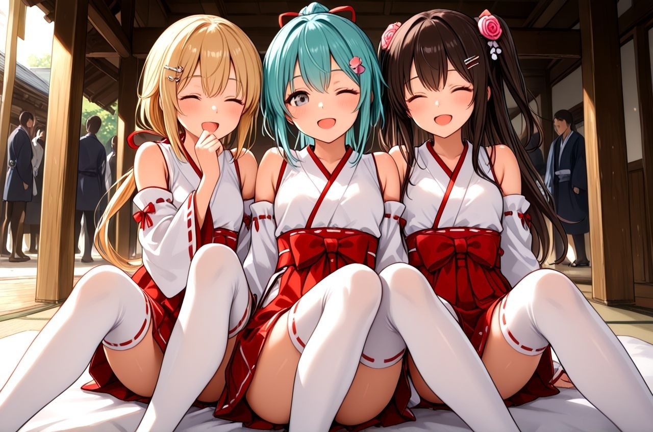 私立未来ヶ丘学園・特別奉納実習 寄付者の視線に囲まれながら行うご奉仕実技試験 画像1