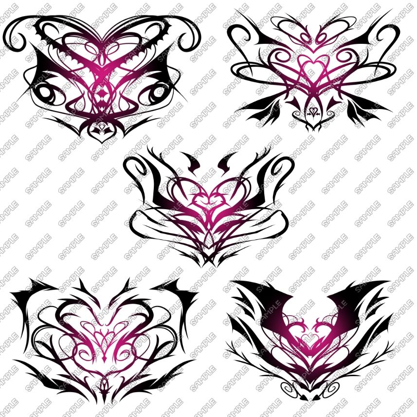 サンプル画像2:淫紋素材5(水の木) [d_708891]