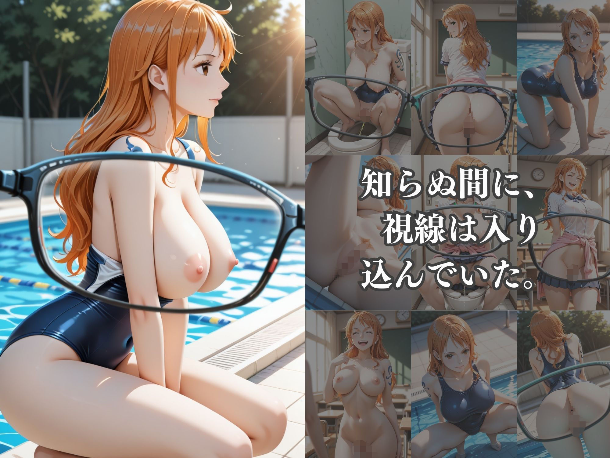 サンプル画像3:透視メガネ学園孕ませ監禁妊娠〜海賊女編〜(黒蜜エロ花) [d_708896]