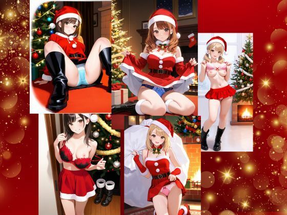 サンプル画像4:ミニスカサンタのパンチラプレゼント(あみゅみゅ) [d_708969]