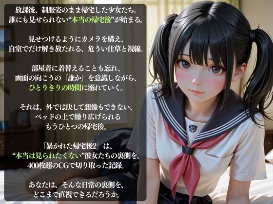 サンプル画像1:暴かれた帰宅後2(ひみつ基地) [d_708972]