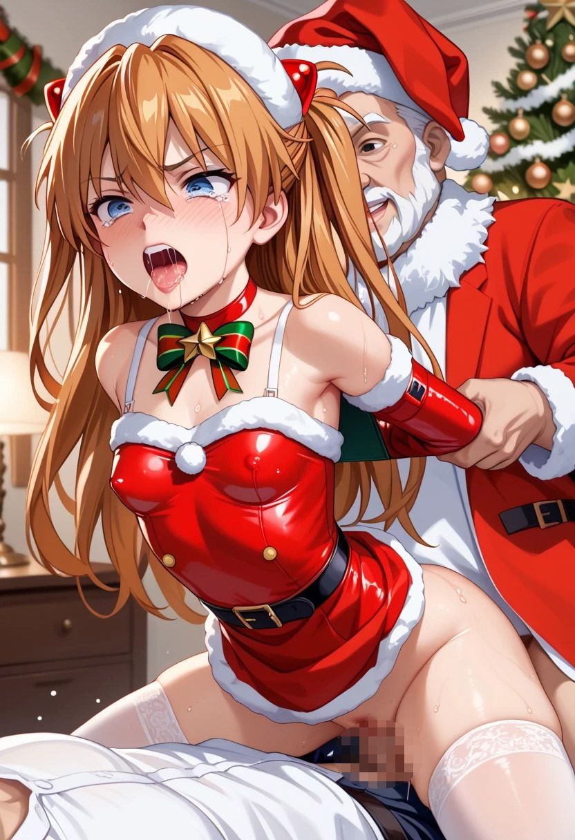 サンプル画像3:クリスマスに生肉棒をプレゼント！1(サクマのアトリエ) [d_709016]