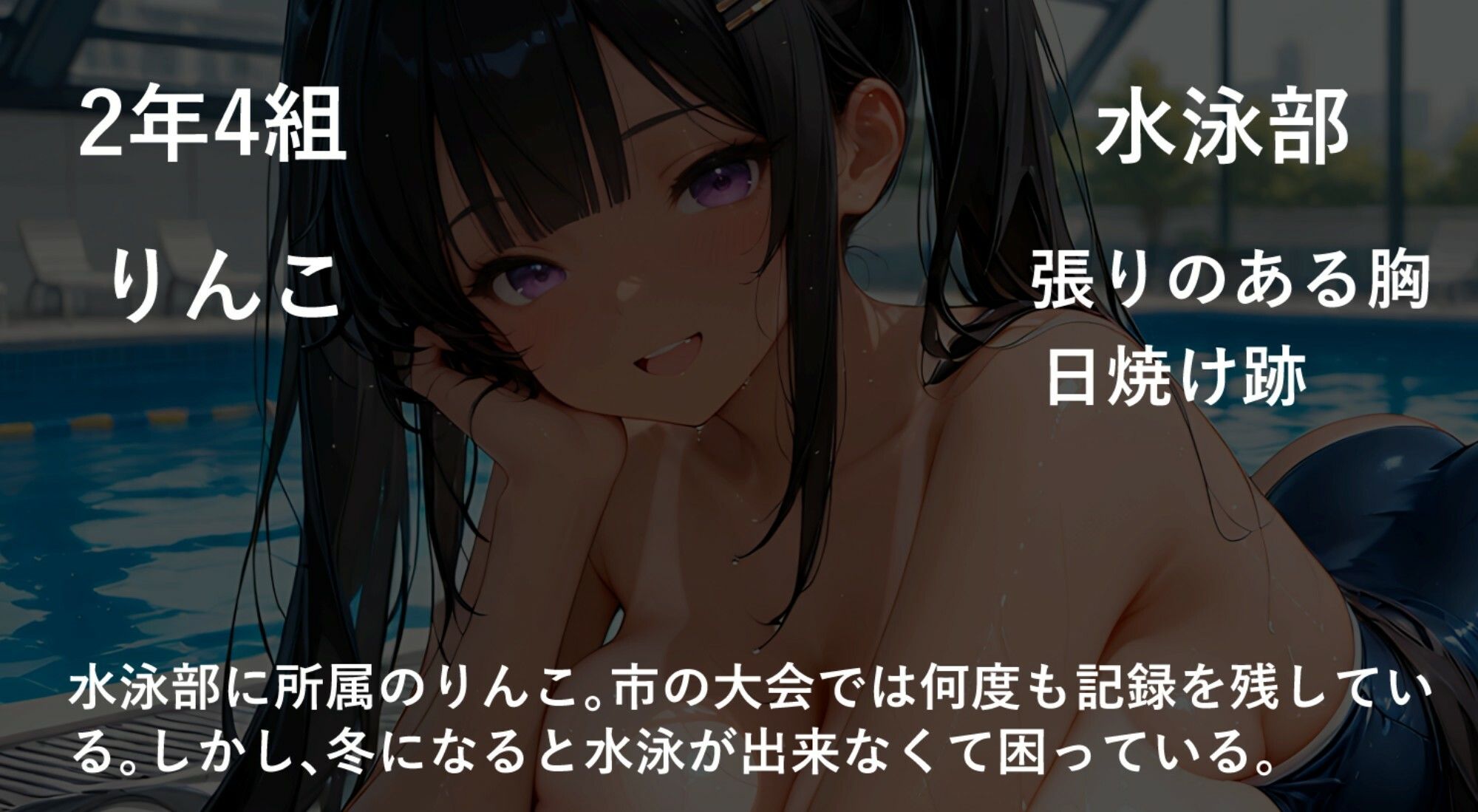 女子〇生の絶頂貸し切りプール 画像4