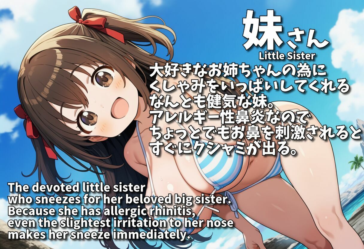 姉妹百合くしゃみアニメーション! 画像1