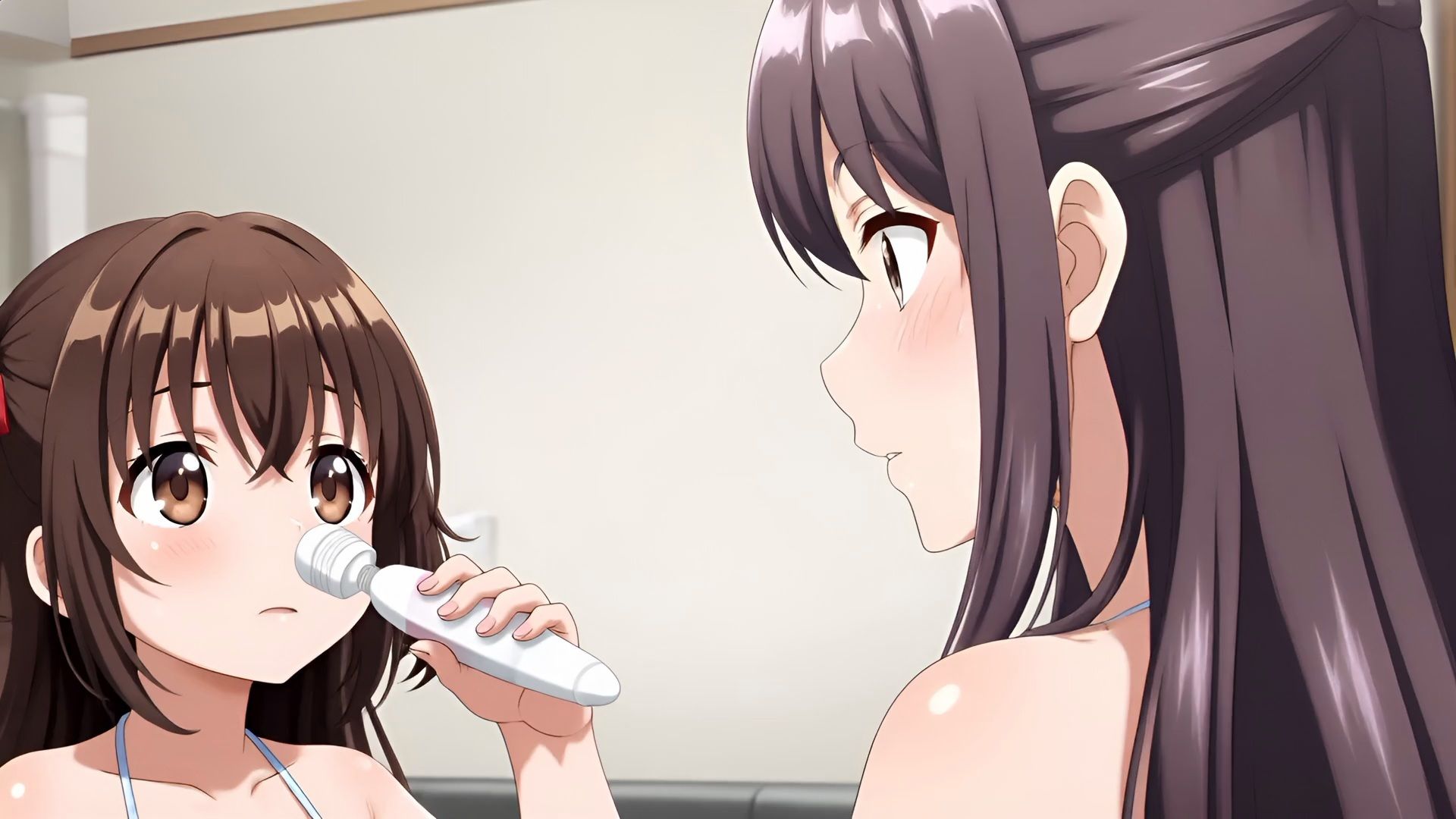 サンプル画像6:姉妹百合くしゃみアニメーション！(くしゃみフェチ専門店) [d_709060]