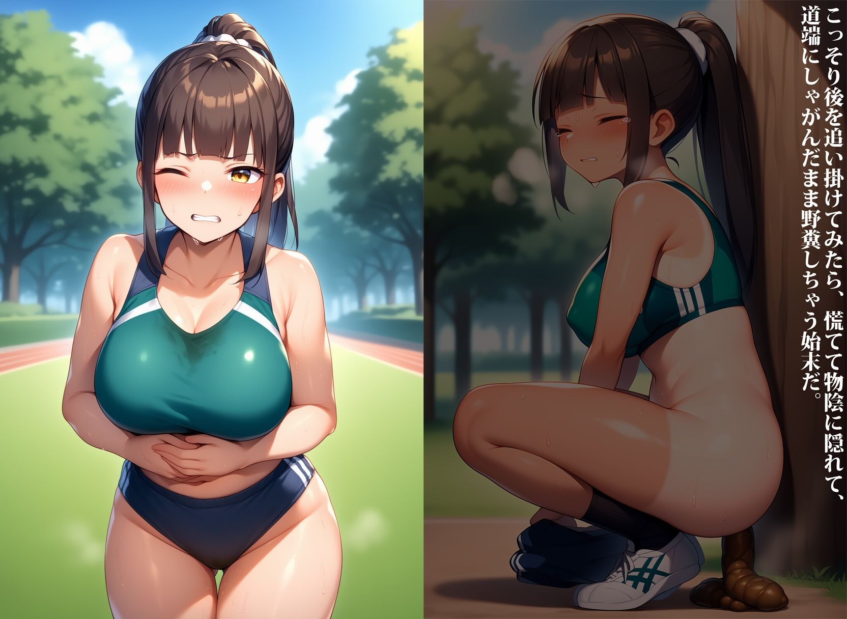 【悲報】敗北アスリート女子大生、無事スカトロ社畜として採用 画像4