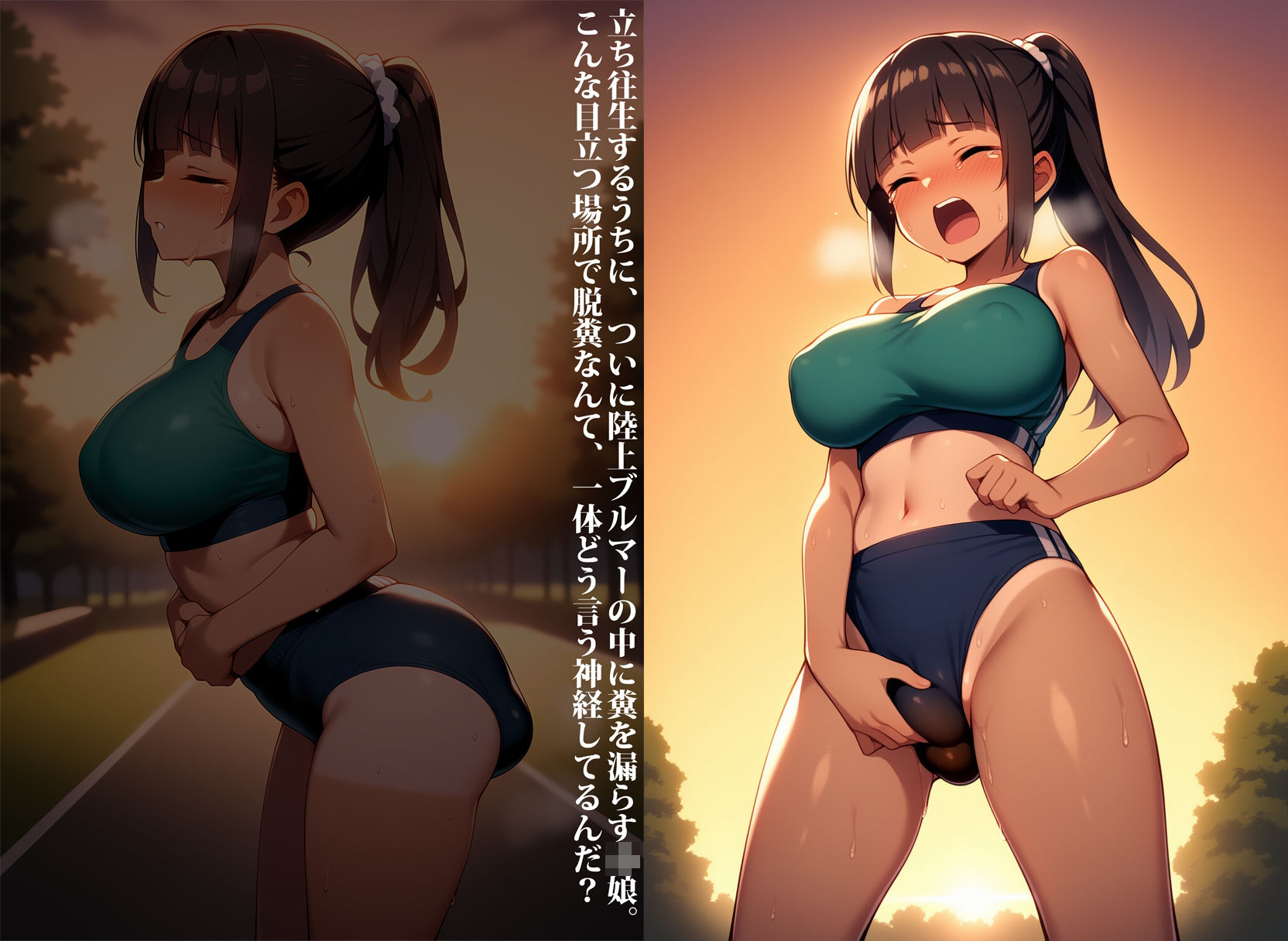 サンプル画像6:【悲報】敗北アスリート女子大生、無事スカトロ社畜として採用(性癖ユガ芽) [d_709072]