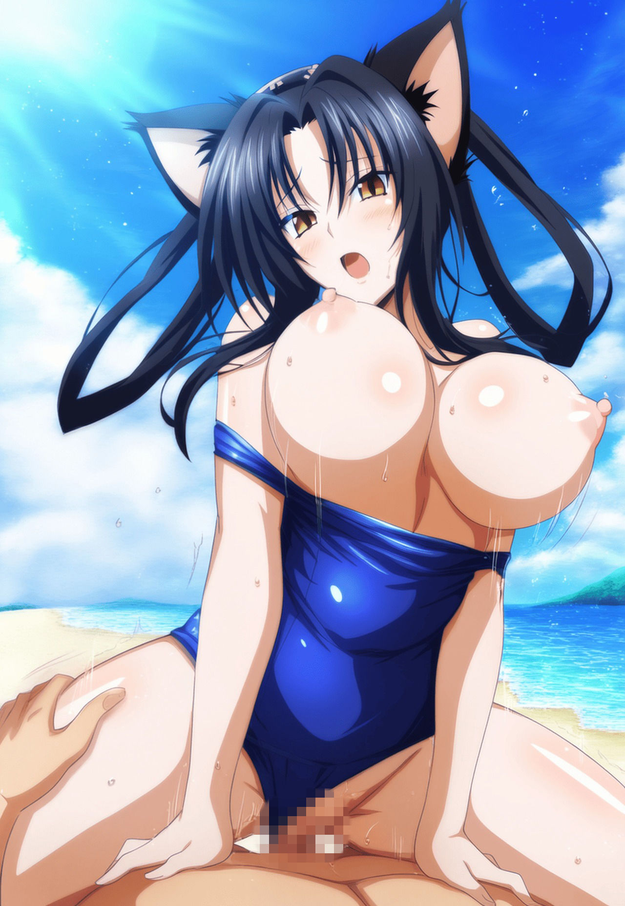 ハイ〇クールD×D ムチムチスク水えっちしよ？ 画像集 01 画像9