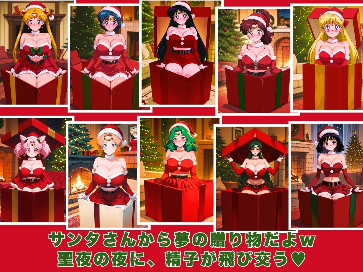10人のエロサンタ〜セーラー●ーン 編〜 画像1