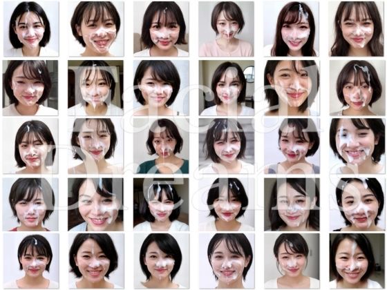 顔射顔150人  VOl.1 画像2