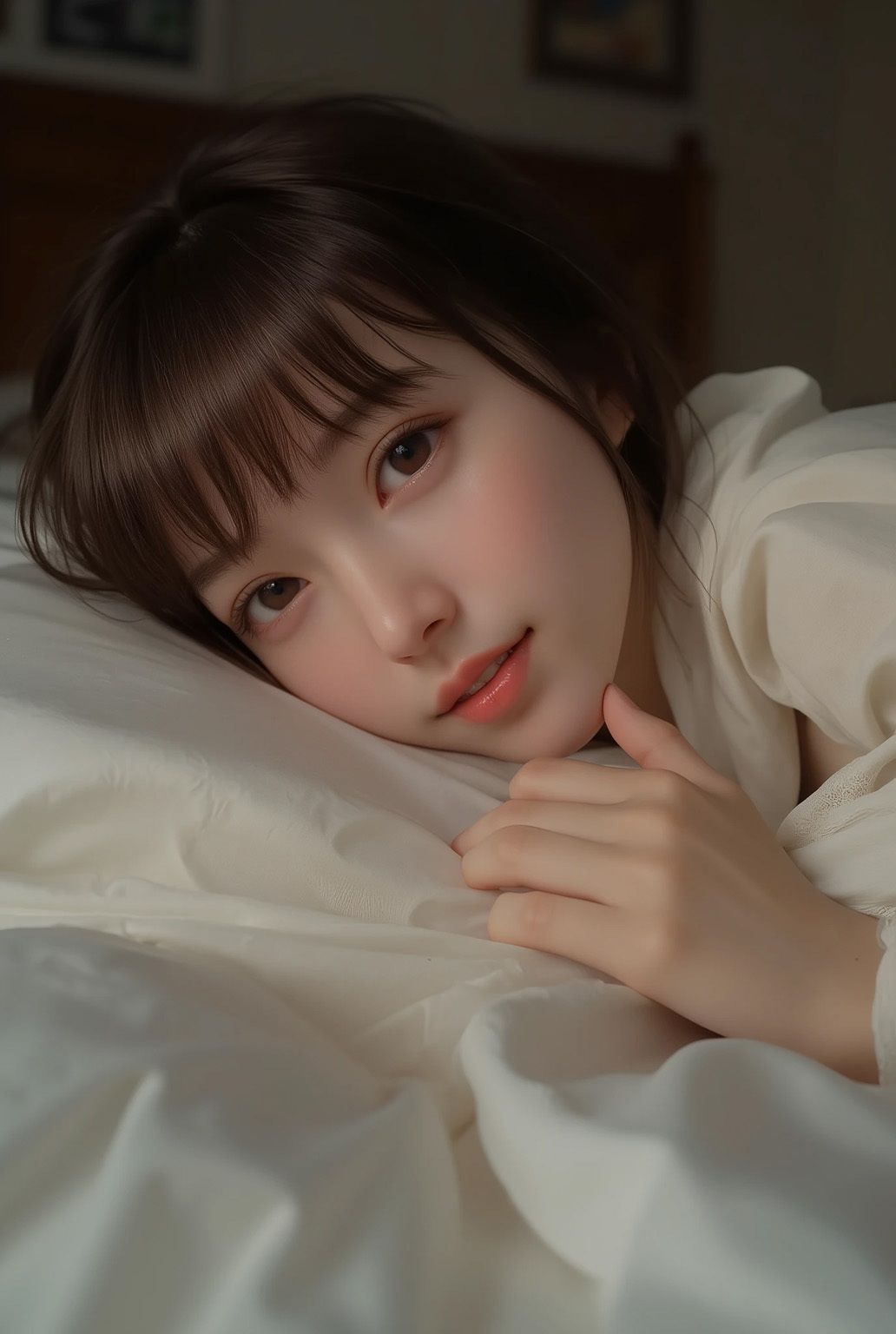 いっぱい出たね(はーと)ぶっかけ・汗だくベッドタイムLove 画像1