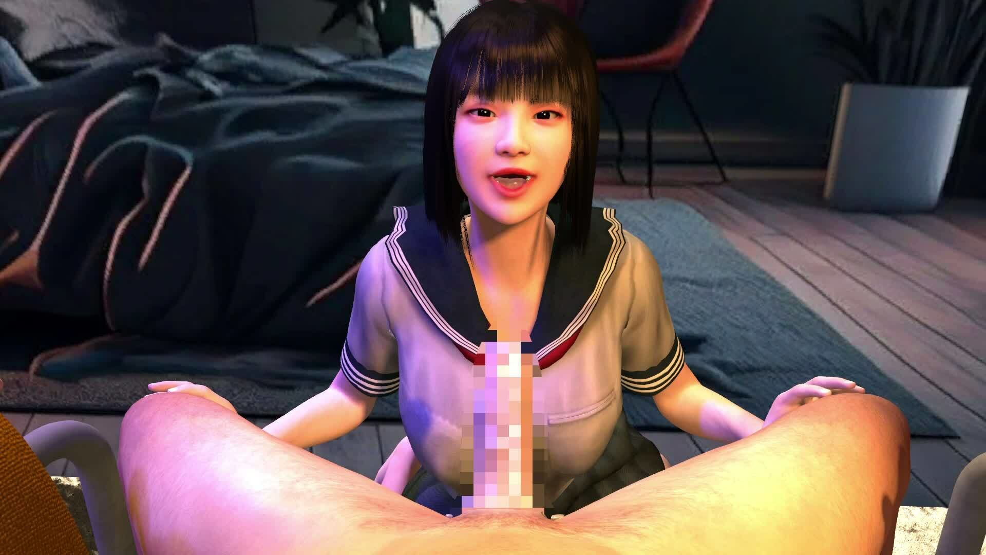 【ROMV342】【動画】サイレントヒルf深水雛子とクラウド「フェラチオぶっかけ」 画像1