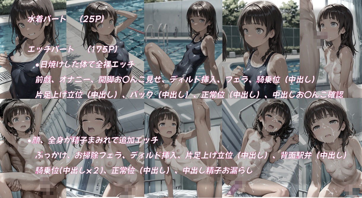 スク水日焼け跡少女保健室のベッドで全裸動物交尾5