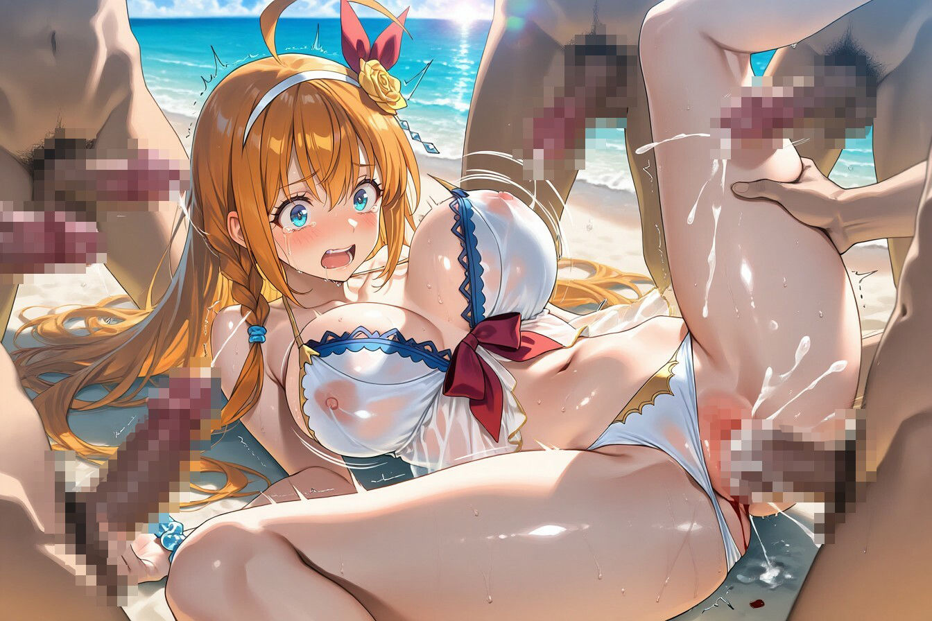 プリ◯セスni◯ネクト？ペコユイバケーション CG500枚 サンプル1