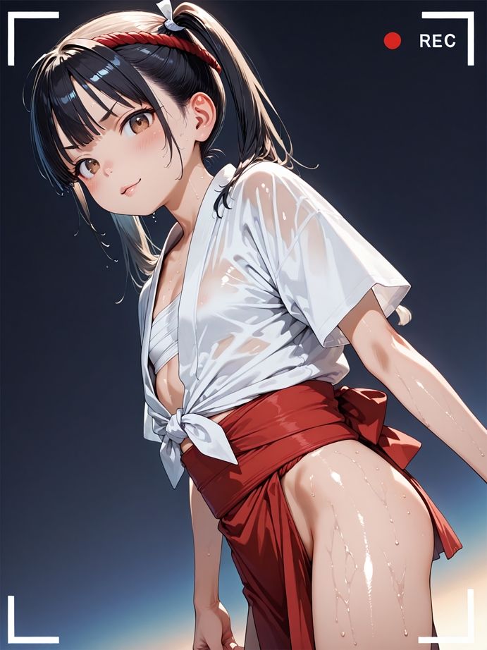 【エロ漫画】黒髪ツインテわかちゃんの完全崩壊ルート1