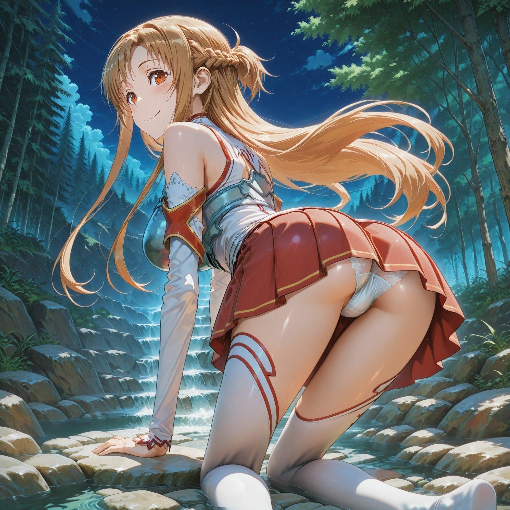 ヒロインの王道ア〇ナの綺麗なお顔からは想像できないだらしないアヘ顔がエロいですね_玩具オナニー編 画像1