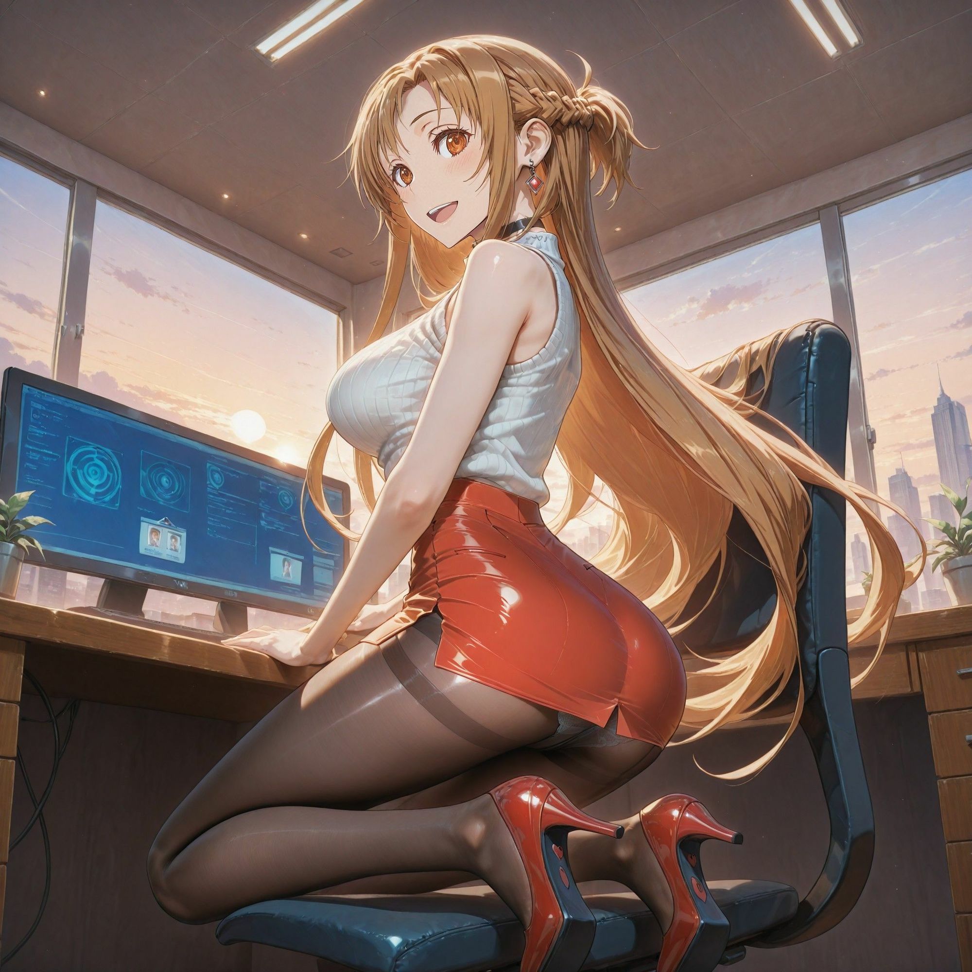 ヒロインの王道ア〇ナの綺麗なお顔からは想像できないだらしないアヘ顔がエロいですね_玩具オナニー編 画像5