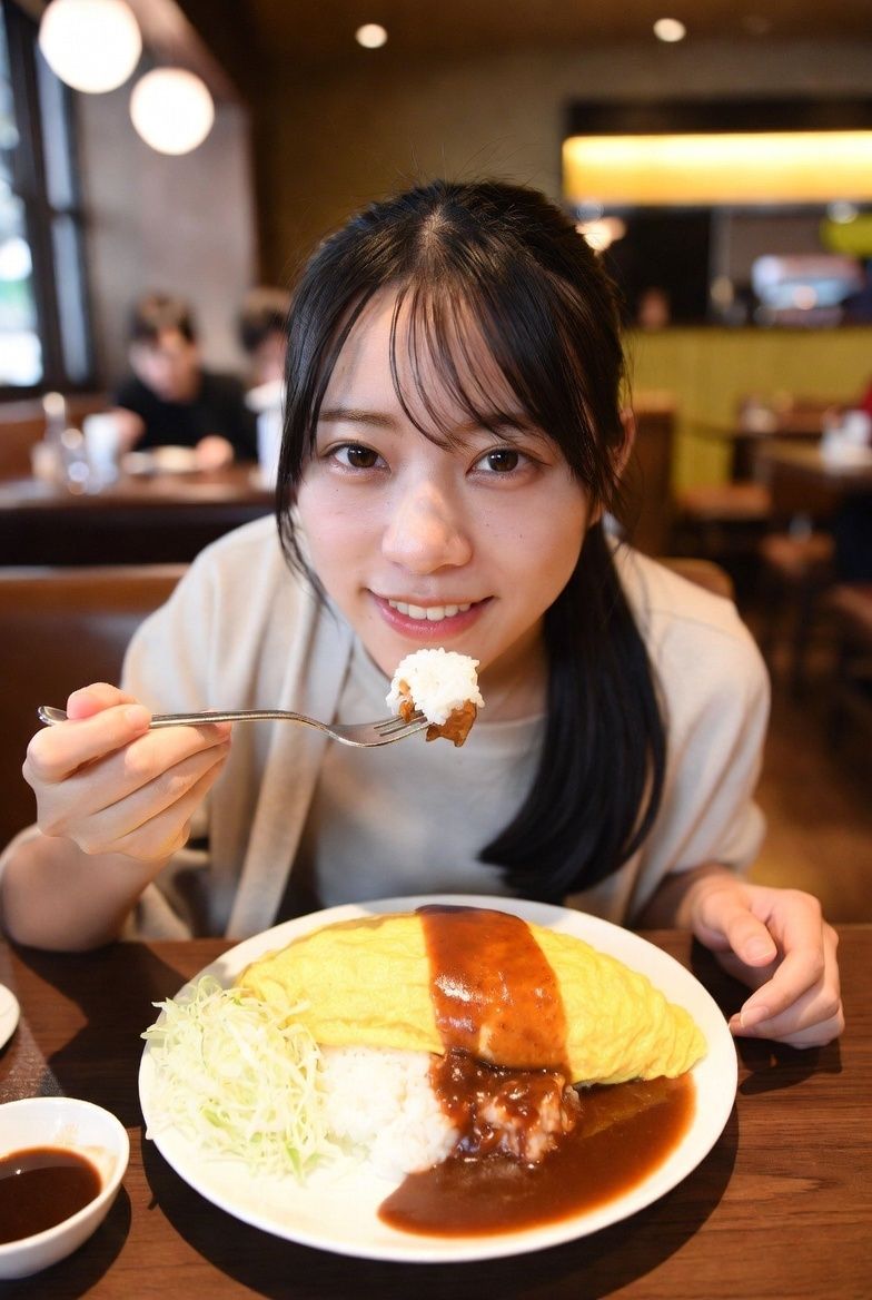 サンプル画像1:大食い秘技！乳出しブースト(とっくん) [d_709578]