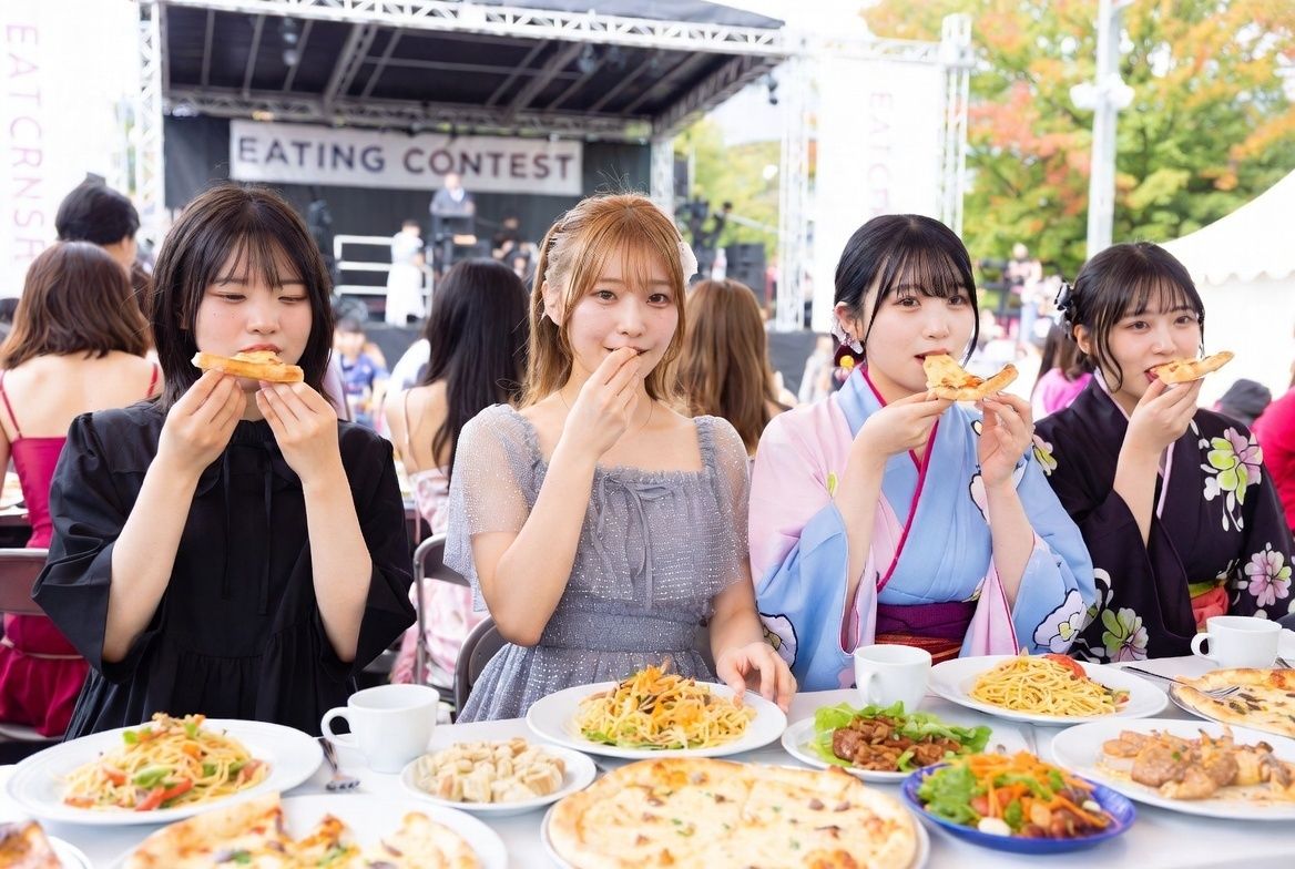 大食い秘技!乳出しブースト 画像5