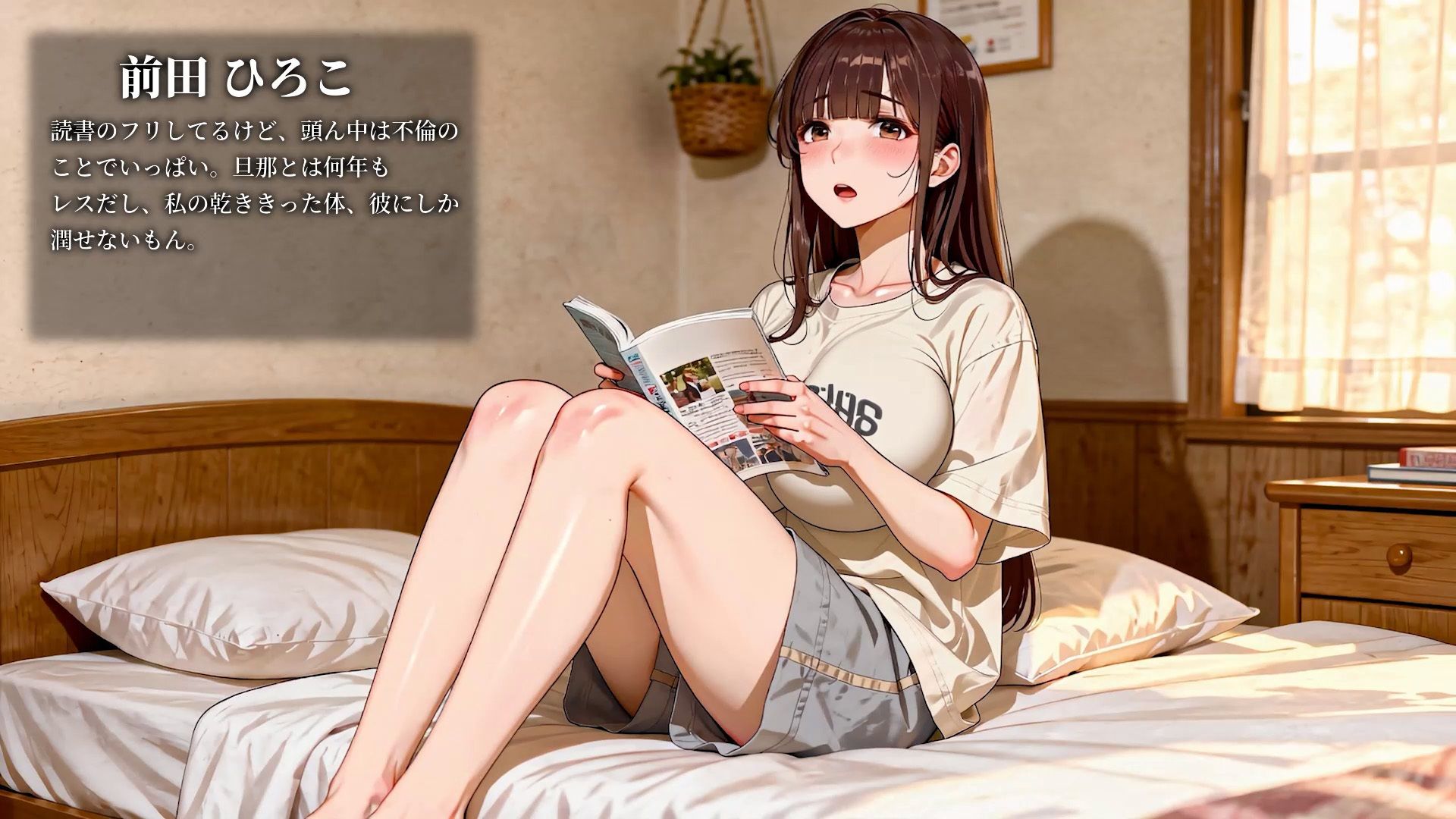 サンプル画像5:【4K神画質アニメ】巨乳人妻100人と濃厚不倫セックス【126分】(ぬるぬるアニメ) [d_709596]