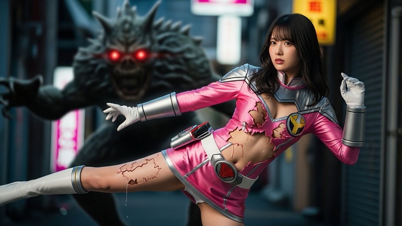 AI photo book 変身ヒロイン 画像5