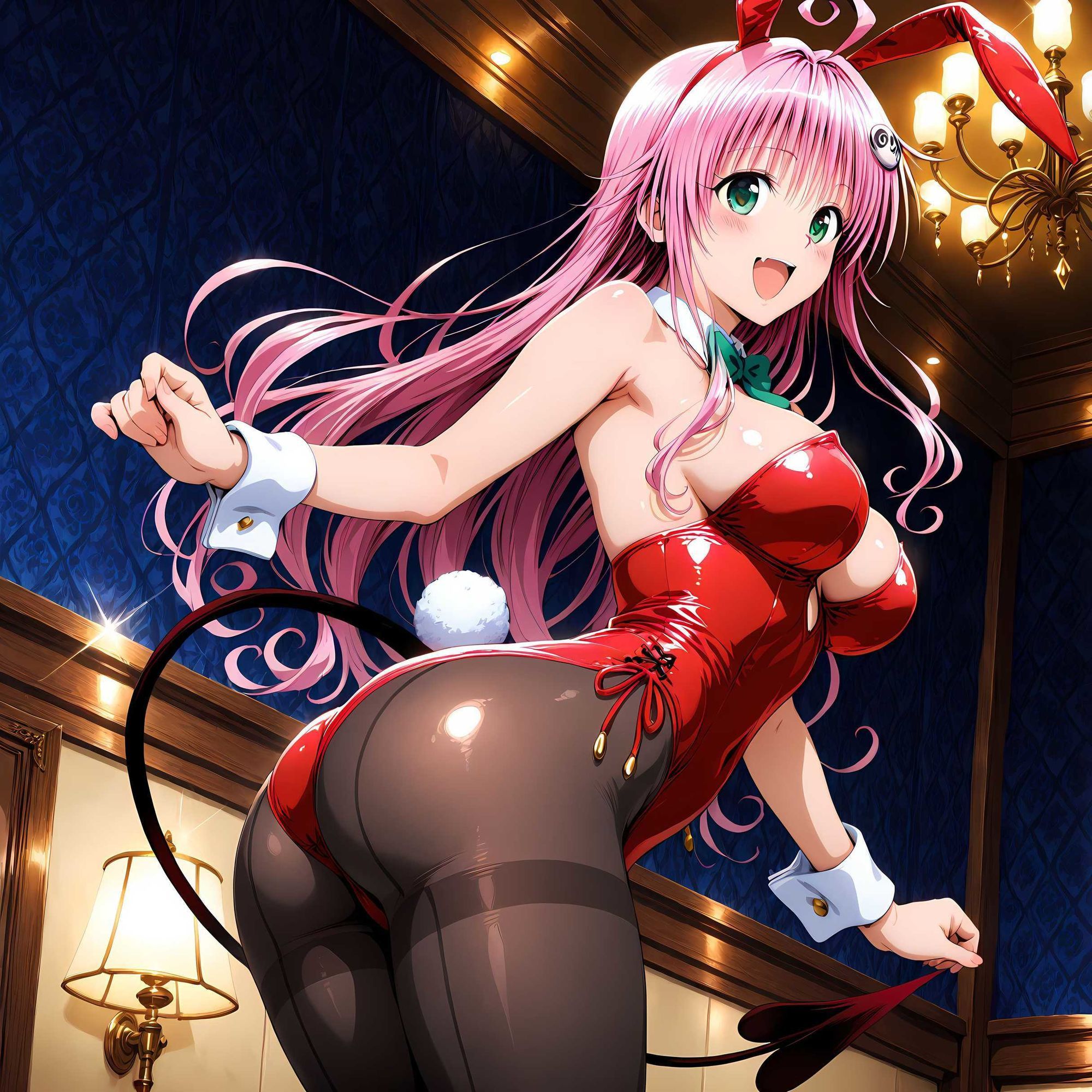 サンプル画像1:絶倫オジサンがバニーガールを食い荒らしまくって無責任膣内出し！ ラ〇・サ〇リン・デ〇ルーク 編(タラノメクラブ) [d_709621]