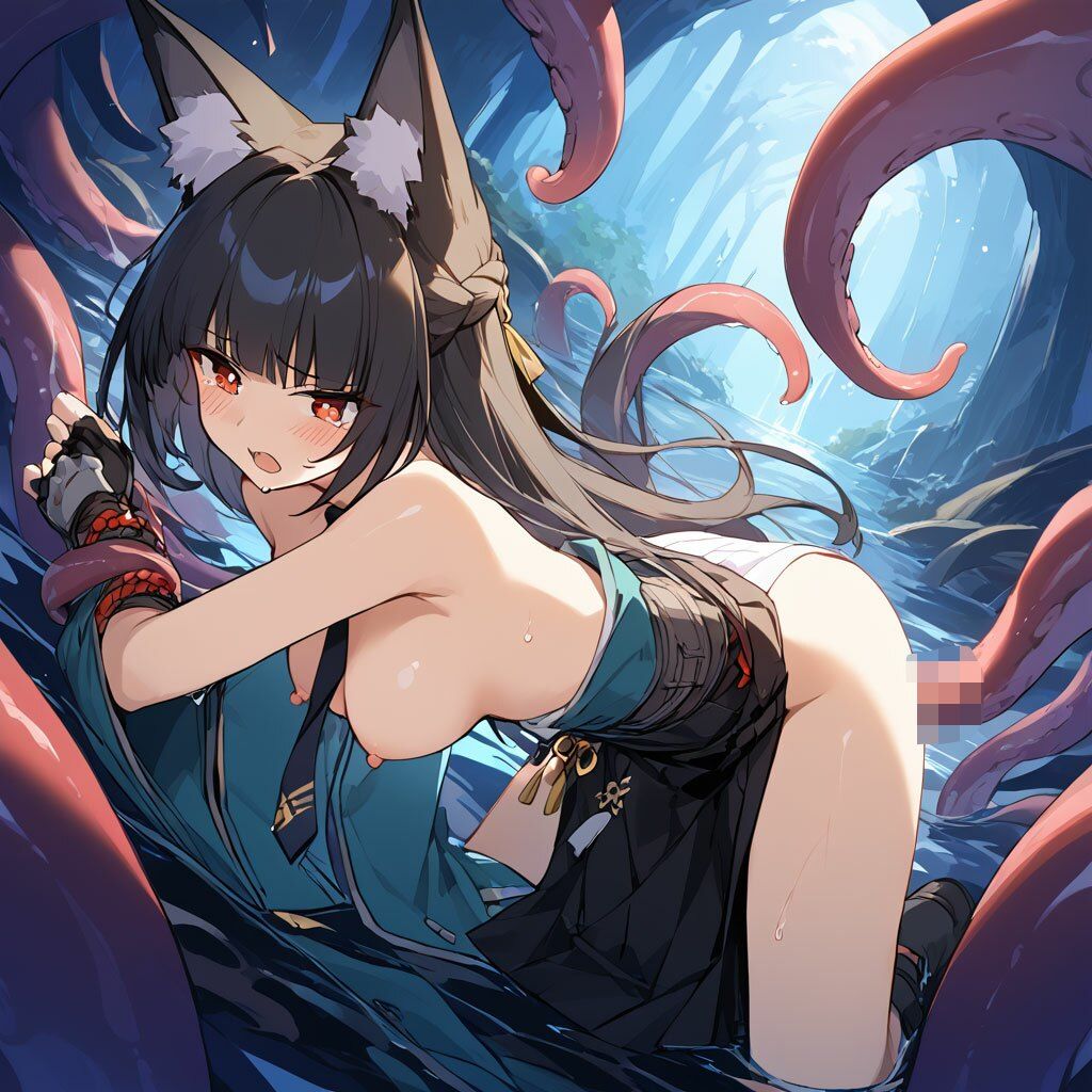 【無料エロ漫画】触手幻想 -TENTACLE ZONE ZERO-(触手大帝) d_709639