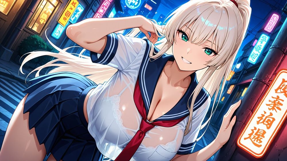 サンプル画像2:爆乳白ギャルと褐色ギャルが同級生宅で誘惑中出し【4K】【FANZA専売】(ギャル△) [d_709647]