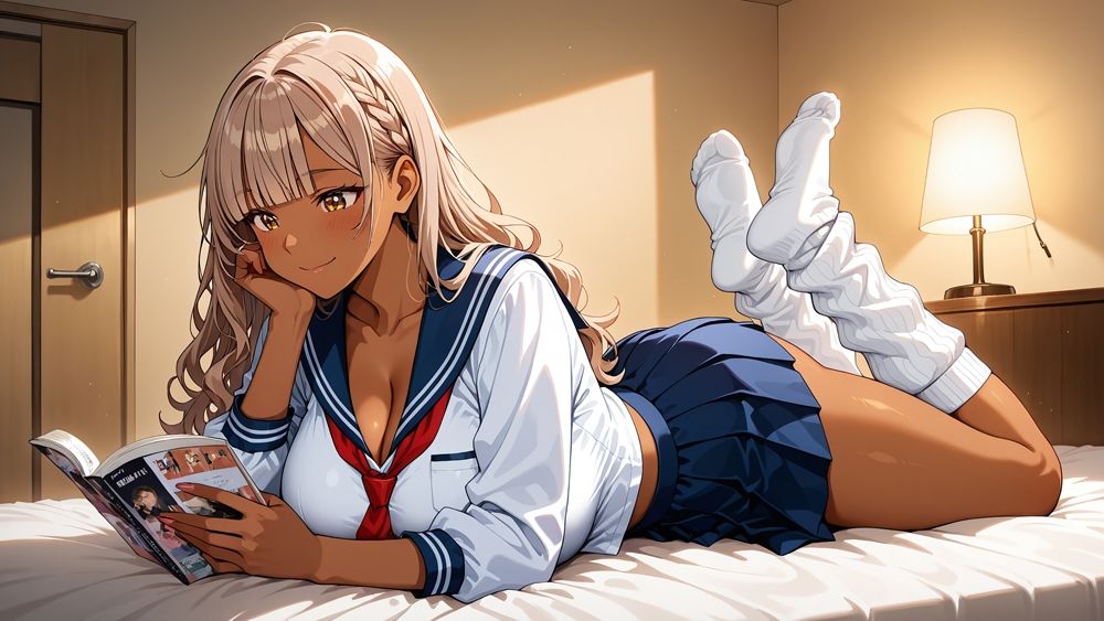 爆乳白ギャルと褐色ギャルが同級生宅で誘惑中出し【4K】【FANZA専売】 画像5