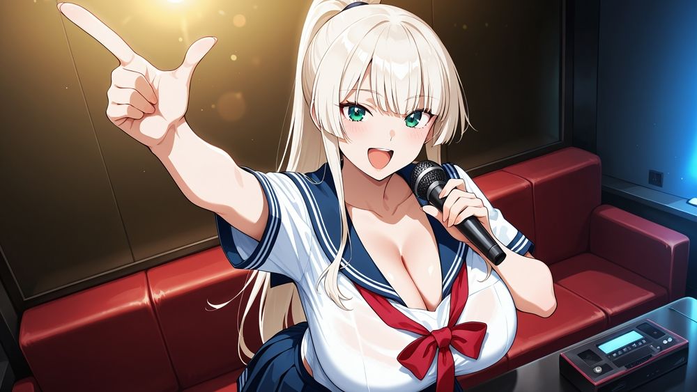 サンプル画像6:爆乳白ギャルと褐色ギャルが同級生宅で誘惑中出し【4K】【FANZA専売】(ギャル△) [d_709647]