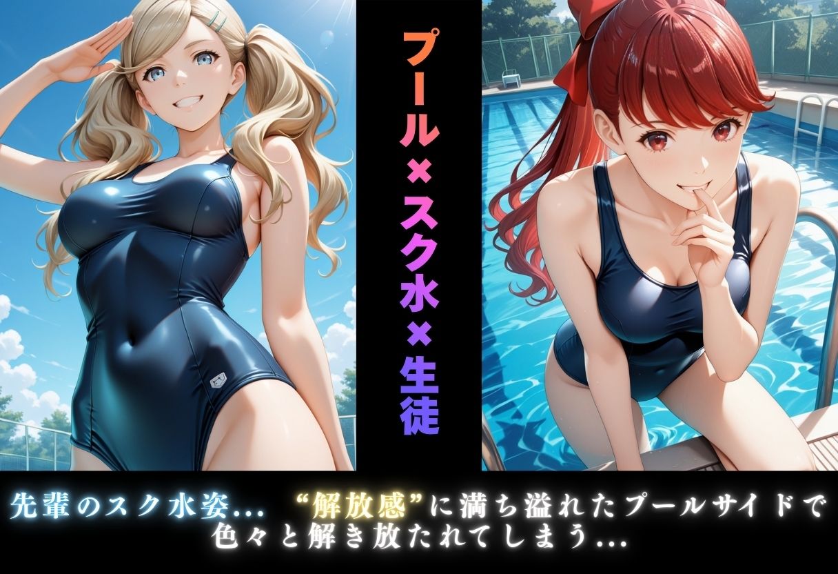 サンプル画像4:【学園ヒロイン〜俺たちの肉便器〜】ペル◯ナ〜高◯杏・芳◯かすみ 編〜(ヒロインマニア) [d_709662]