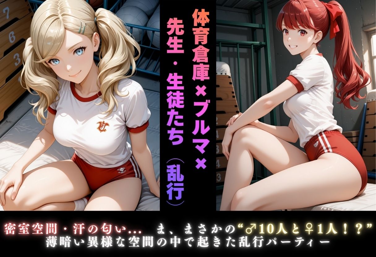 サンプル画像6:【学園ヒロイン〜俺たちの肉便器〜】ペル◯ナ〜高◯杏・芳◯かすみ 編〜(ヒロインマニア) [d_709662]