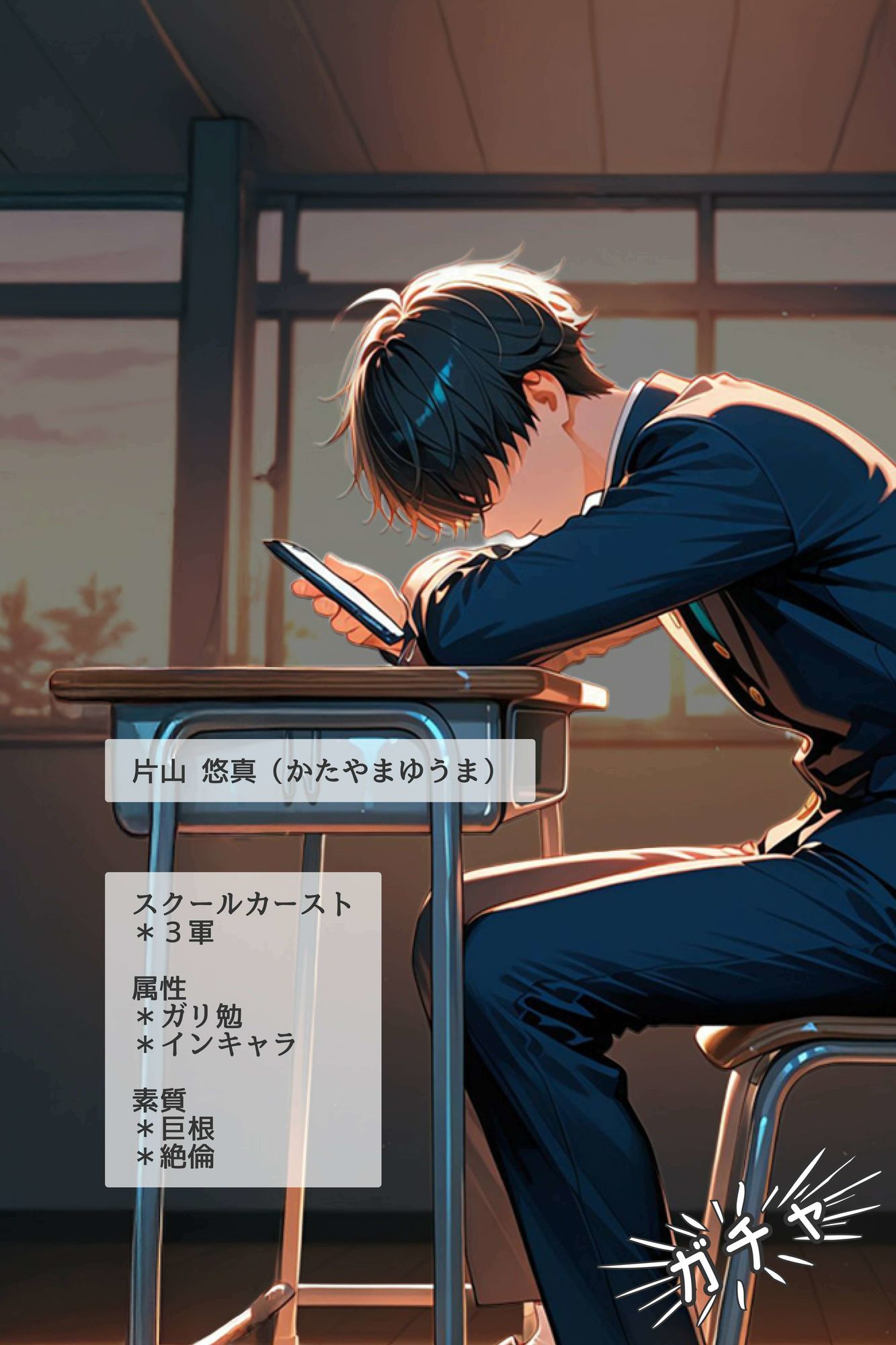 サンプル画像2:一軍ギャル、実はドMで簡単にメス堕ちする(パツキーン) [d_709692]