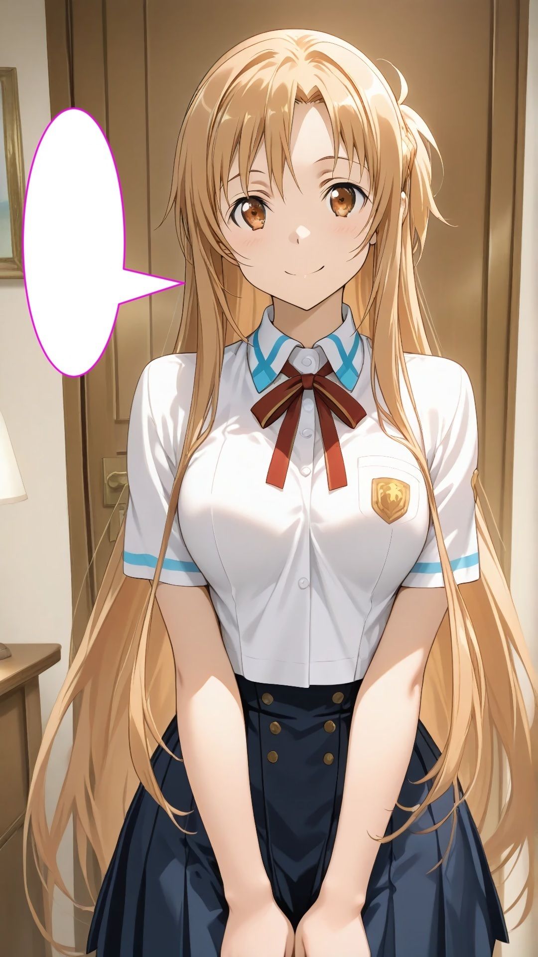 明〇奈のフ〇ラでご奉仕してあげる（ハート） 画像2