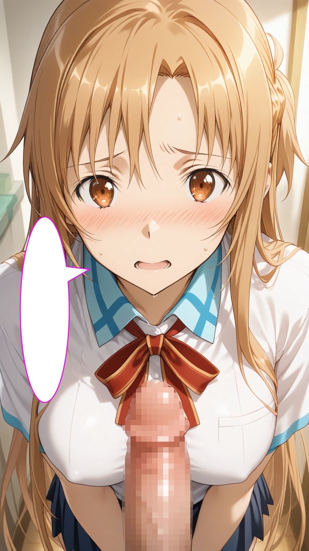 明〇奈のフ〇ラでご奉仕してあげる（ハート） 画像5